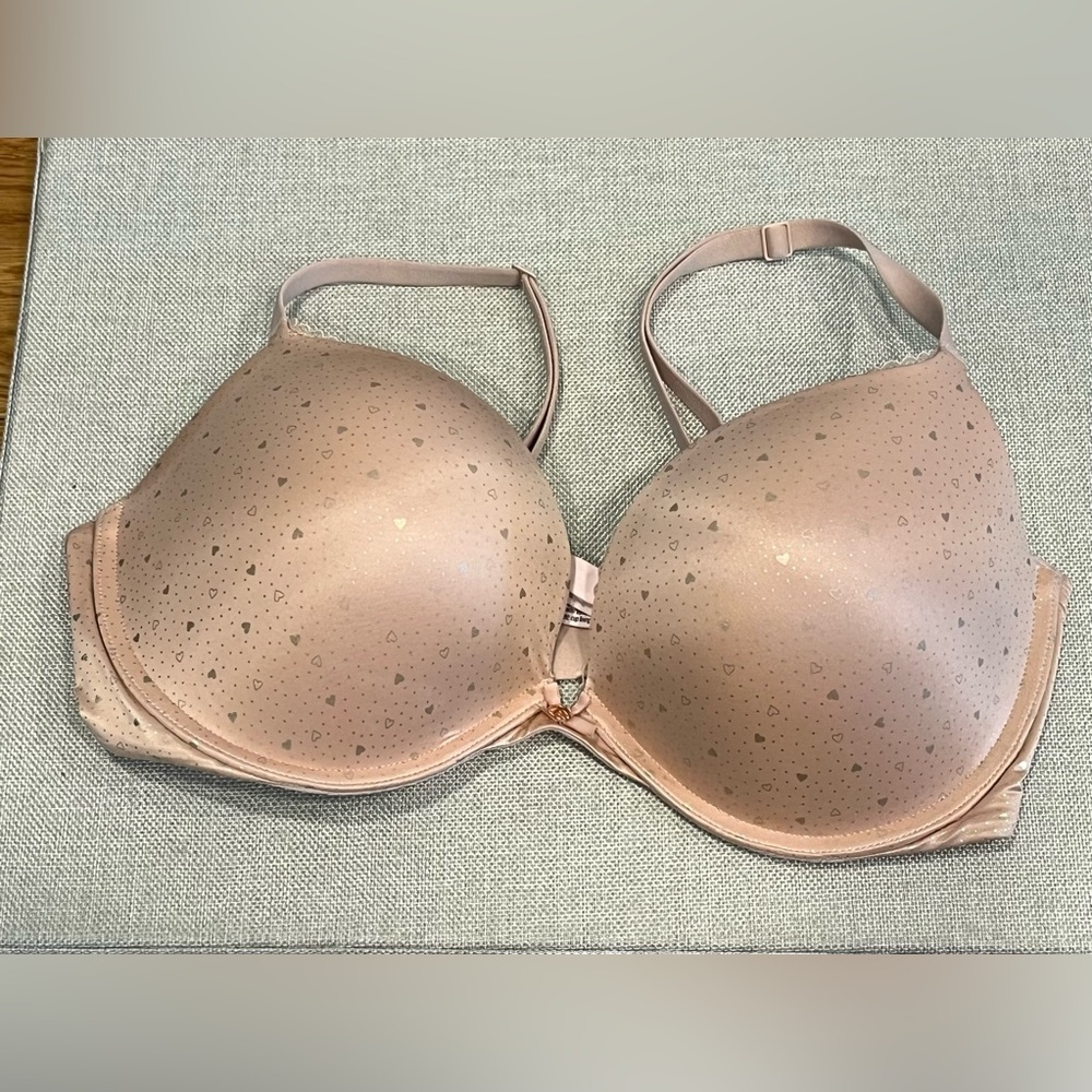 Victoria’s Secret PINK Women's Beige push up bra